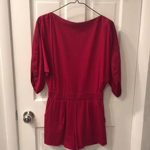 DVF SILK ROMPER